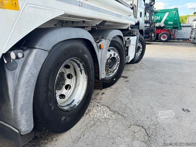 Pašizgāzējs kravas automobilis MAN TGS 26.400 BL/Meiller-AK16-Funk-6x2-Vorlauf-Lenk
