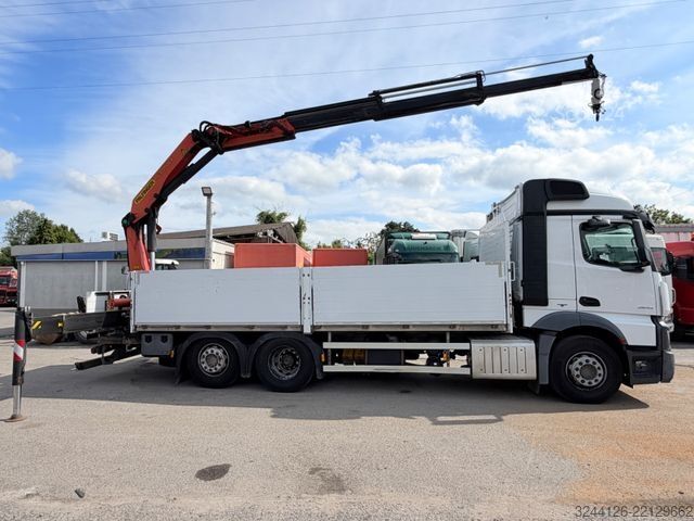 Camion plateau MERCEDES-BENZ Actros 2543/PalfingerPK20001 K/Funk/Faltbar/Lenk