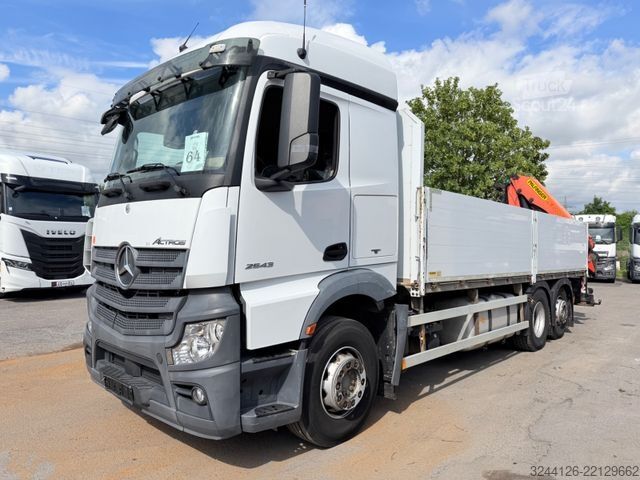 Camion plateau MERCEDES-BENZ Actros 2543/PalfingerPK20001 K/Funk/Faltbar/Lenk