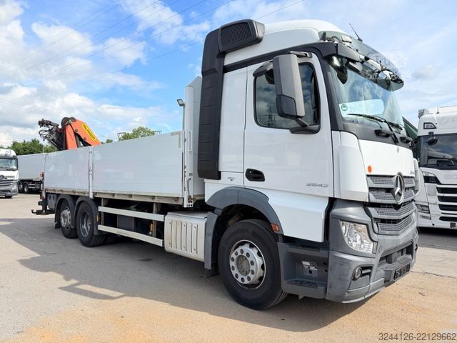 Camion plateau MERCEDES-BENZ Actros 2543/PalfingerPK20001 K/Funk/Faltbar/Lenk