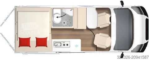 Autorulotă Bürstner B66 C 600 Sondermodell