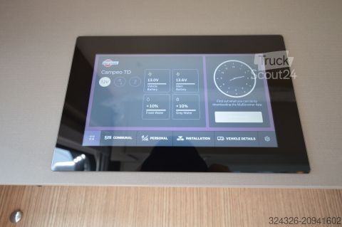 Teilintegriertes Wohnmobil Bürstner Campeo TD 590 Automatik*Dieselheizung