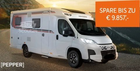 Teilintegriertes Wohnmobil Weinsberg CaraCompact 600 MF EDITION [PEPPER] *Care-Drive-Paket*90 L Tank*