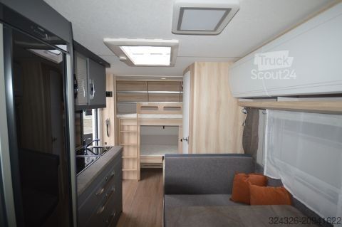Caravane Hobby De Luxe 490 KMF Für die Familie