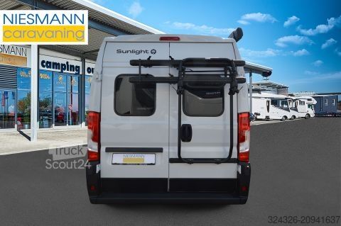 Asuntoauto Sunlight Camper Van Cliff 600 Schlafdach