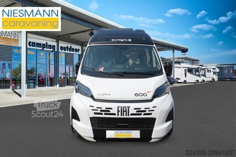 Asuntoauto Sunlight Camper Van Cliff 600 Schlafdach