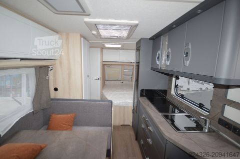 Caravane Hobby De Luxe 540 KMFe Familiengrundriss