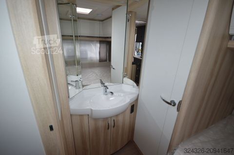 Caravane Hobby De Luxe 540 KMFe Familiengrundriss