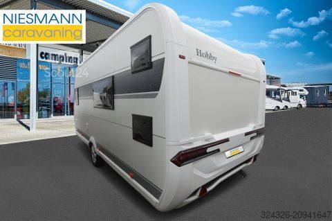 Caravane Hobby De Luxe 540 KMFe Familiengrundriss
