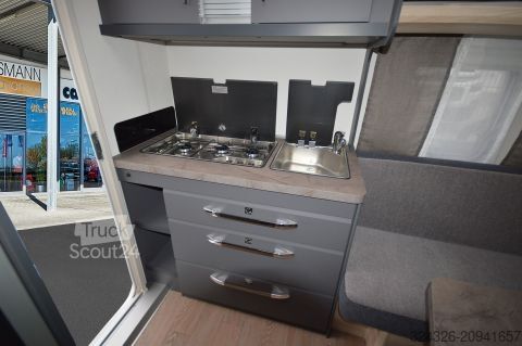 Caravane Hobby De Luxe 400 SFe Familiengrundriss