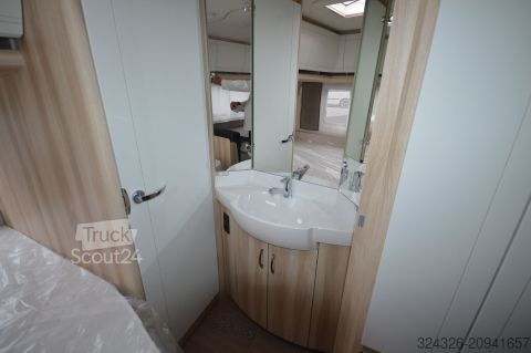 Caravane Hobby De Luxe 400 SFe Familiengrundriss