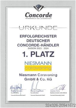 Autorulotă integrată Concorde Charisma 910 LI Edition 70 Shadow Line