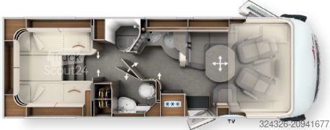 Integroitu matkailuauto Carthago chic c-line I 4.9 LE L MB*Automatik*4,5to.*170PS