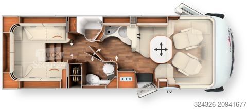 Integroitu matkailuauto Carthago chic c-line I 4.9 LE L MB*Automatik*4,5to.*170PS