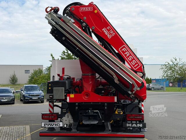 Plataforma de carga MAN TGX 26.520 6x2-4 BL Baustoff-Pritsche FASSI F19...