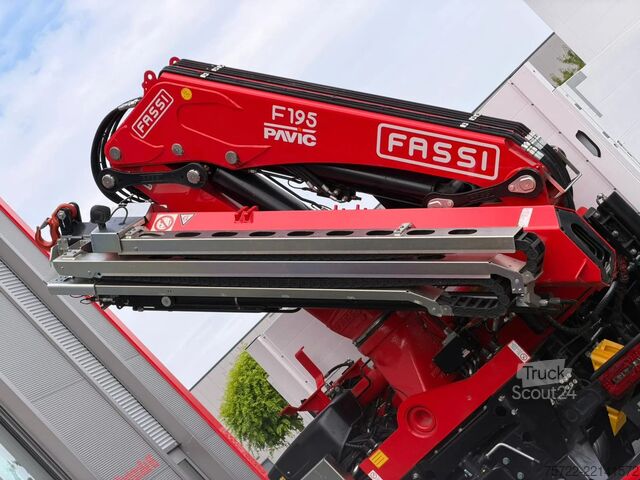 Plataforma de carga MAN TGX 26.520 6x2-4 BL Baustoff-Pritsche FASSI F19...