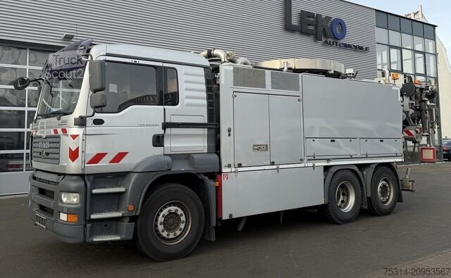 Vakumska cisterna man TGA 26.430 6x2-2 Müller Kanalreiniger