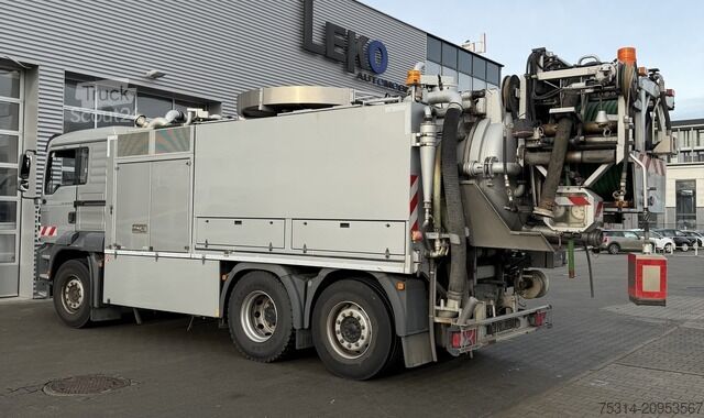 Vakumska cisterna man TGA 26.430 6x2-2 Müller Kanalreiniger