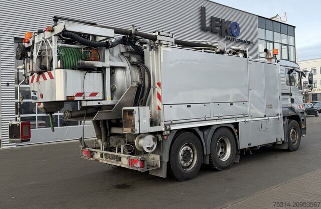 Vakumska cisterna man TGA 26.430 6x2-2 Müller Kanalreiniger