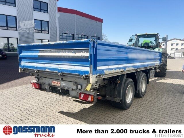 Trójstronna przyczepa wywrotka TTD 19 Schwebheim, Rampenschacht, Verzinkt