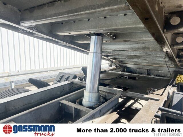 Trójstronna przyczepa wywrotka TTD 19 Schwebheim, Rampenschacht, Verzinkt