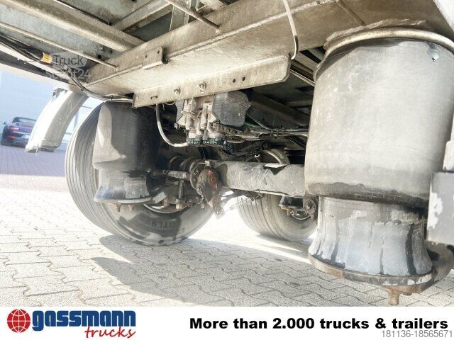 Trójstronna przyczepa wywrotka TTD 19 Schwebheim, Rampenschacht, Verzinkt