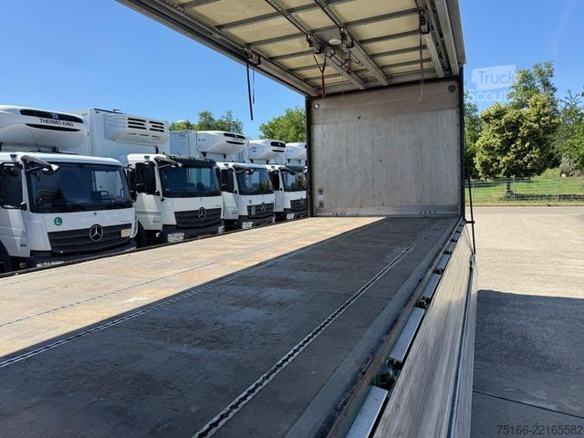 Autocamion transport băuturi MERCEDES-BENZ ANTOS 2536 L Getränkekoffer 7,40 m LBW 2 T*LENK