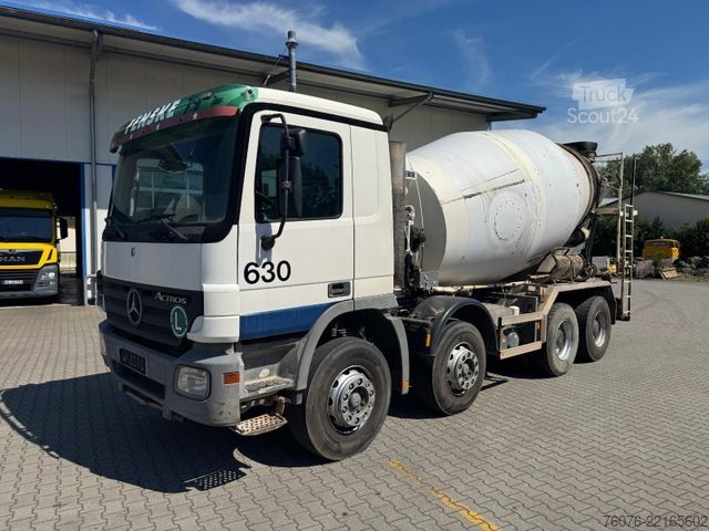 Betona maisītājmašīna kravas automašīna MERCEDES-BENZ MB Actros 3241 B 8x4/4 Liebherr HTM 904 Klima