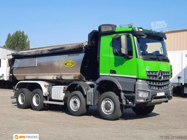 Damperli kamyon MERCEDES-BENZ 4151 AK 8X6/4 Meiller Thermo-Kipper Retarder