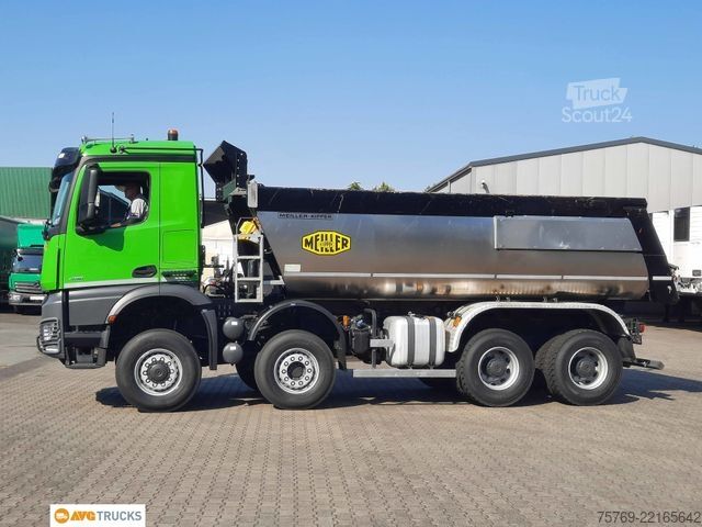 Damperli kamyon MERCEDES-BENZ 4151 AK 8X6/4 Meiller Thermo-Kipper Retarder