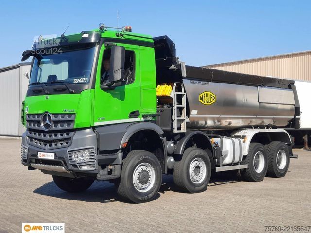 Damperli kamyon MERCEDES-BENZ 4151 AK 8X6/4 Meiller Thermo-Kipper Retarder