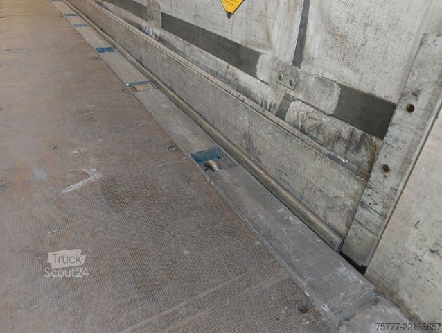 Otvorena poluprikolica sa ceradom SCHMITZ CARGOBULL SCS 24-Coil-Hubdach- Edscha-Alu-Lift