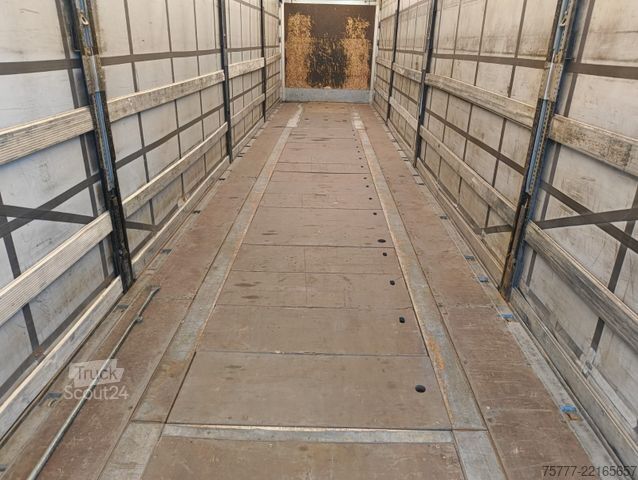 Otvorena poluprikolica sa ceradom SCHMITZ CARGOBULL SCS 24-Coil-Hubdach- Edscha-Alu-Lift