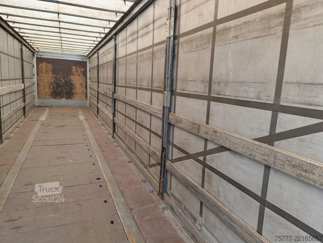 Otvorena poluprikolica sa ceradom SCHMITZ CARGOBULL SCS 24-Coil-Hubdach- Edscha-Alu-Lift