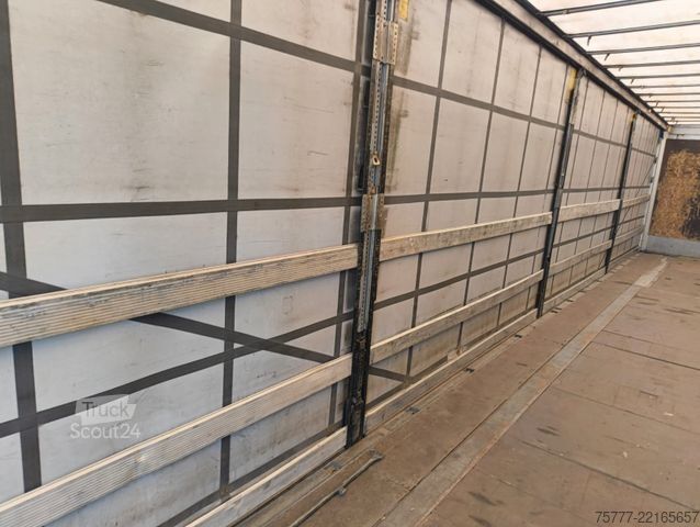 Otvorena poluprikolica sa ceradom SCHMITZ CARGOBULL SCS 24-Coil-Hubdach- Edscha-Alu-Lift