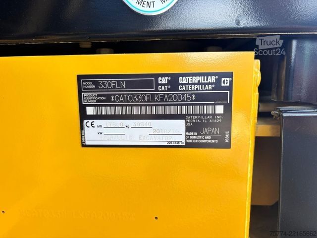 Vikšrinis ekskavatorius CATERPILLAR 330 FLN
