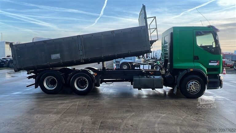 Tipper Renault Premium 385 (POMPE MANUELLE / 6X2 / MANUAL PUMP...