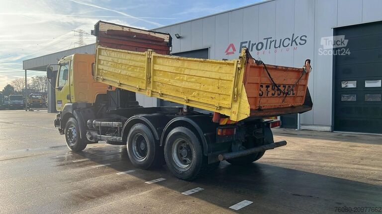 3-сторонній перекидач Renault KERAX 420 (BOITE MANUELLE / LAMES / BIG AXLE / ...