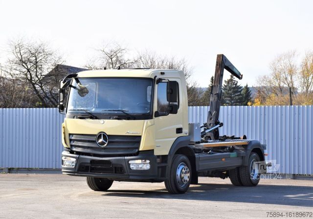 Roll-off tipper truck MERCEDES-BENZ ATEGO 1221 * ABROLLKIPPER * TOPZUSTAND