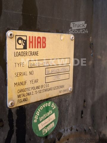 Fourgon pick-up RENAULT MIDLUM 220 DXI HIAB KRAN 9,1m TÜV 07 / 2026