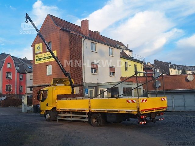 Camion équipé d'une grue RENAULT MIDLUM 220 DXI HIAB KRAN 9,1m TÜV 07/2026