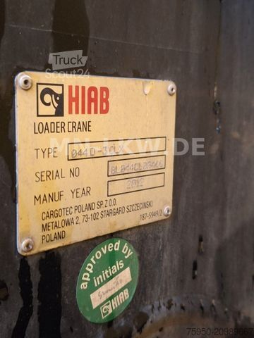 Camion équipé d'une grue RENAULT MIDLUM 220 DXI HIAB KRAN 9,1m TÜV 07/2026