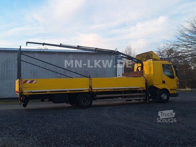 Fourgon pick-up RENAULT MIDLUM 220 DXI HIAB KRAN 9,1m TÜV 07/2026