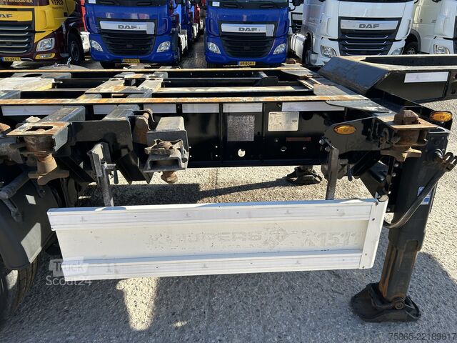 Контейнерні перевезення Renders Euro 800 / Multi Container Chassis / 20-30-40-4...