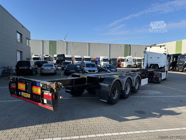 Контейнерні перевезення Renders Euro 800 / Multi Container Chassis / 20-30-40-4...