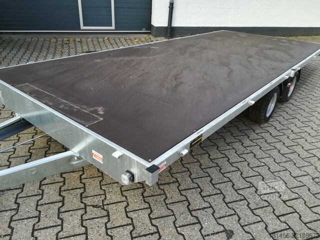 Autotrailer EDUARD Plattform 506x220cm 56cm Ladehöhe 3to.