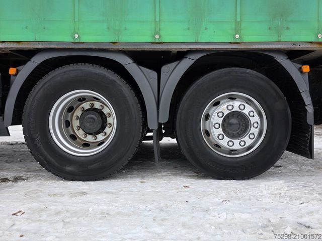 Camion plateau avec bâche MAN TGS 26.440 6X2-2 BL / Intarder / Ldbw /Lenkachse