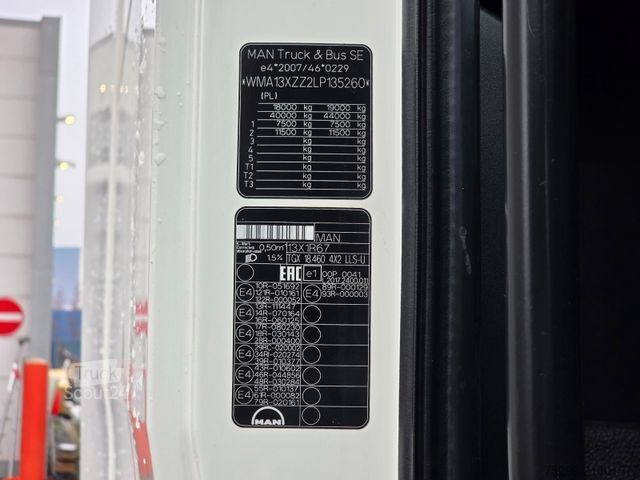 Véhicule tracteur volume MAN TGX 18.460 4X2 LLS-U / Retarder