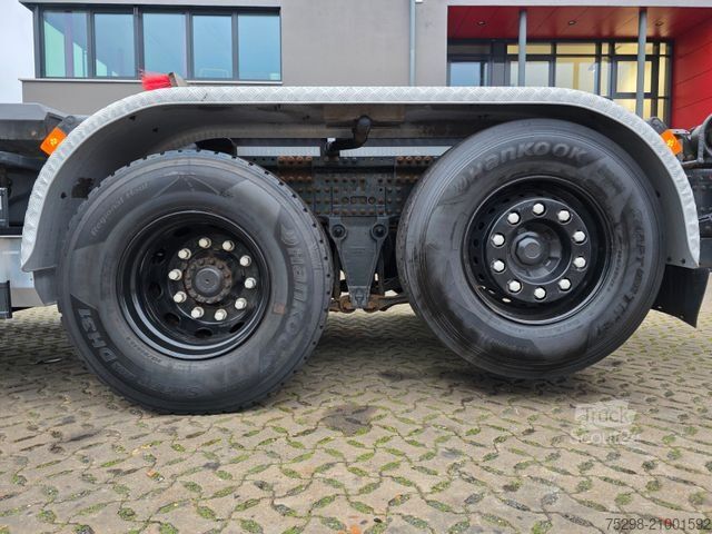 Haakarm vrachtwagen VOLVO FH 500 / Meiller Kipper / Lenkachse / Liftachse