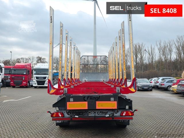 Remorque forestière à grumes FLIEGL SDS 390 / Liftachse